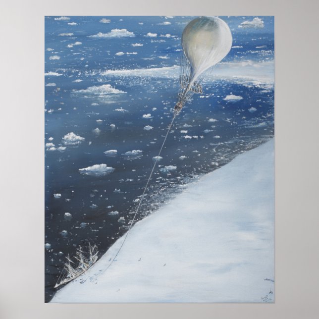 Kapten Scott Antarctica är den första Aeronaut. 4: Poster (Framsidan)