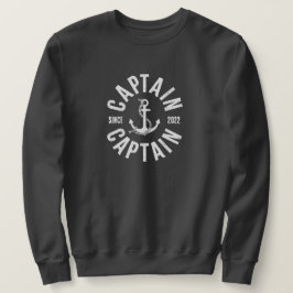 Kapten sedan 2022 Sweatshirts Lång Ärmad Tröja