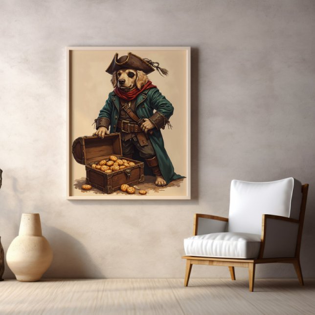 Kapten Snuffskägg: Bacon före guld alltid Poster (Skapare uppladdad)