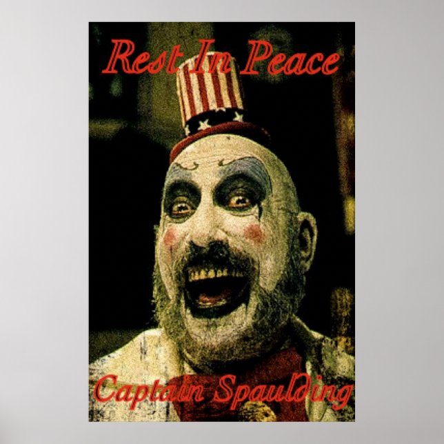 Kapten Spaulding Poster (Framsidan)