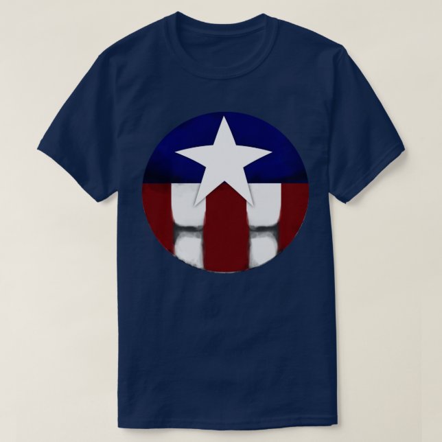 Kapten Star T Shirt (Design framsida)