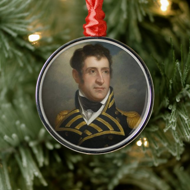 Kapten Stephen Decatur Julgransprydnad Metall (Träd)