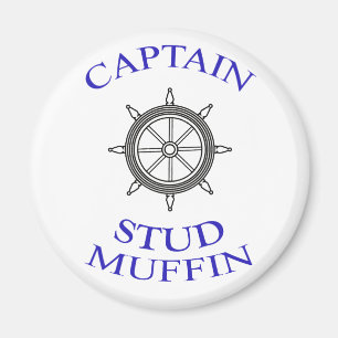 ’Kapten Stud Muffin’ Magnet