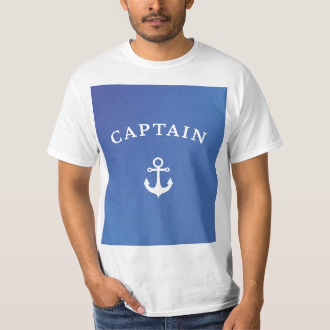 Kapten T Shirt (Framsida)