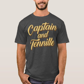 Kapten Tennille Retro Design T Shirt