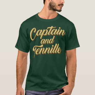 Kapten Tennille Retro Design T Shirt