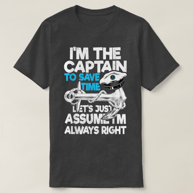 Kapten till Spara................................. T Shirt (Design framsida)