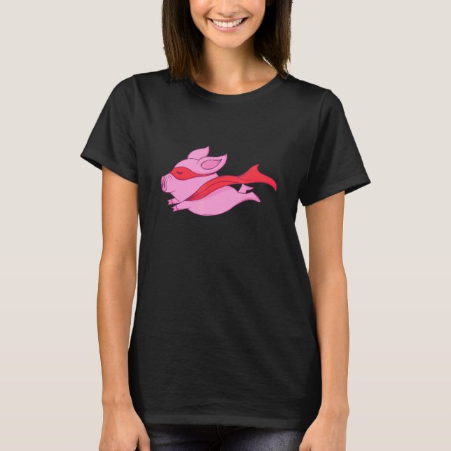 Kapten Toppen Piggy T Shirt (Framsida)