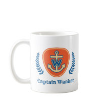 ’Kapten Wanker’ Coffee Mugg