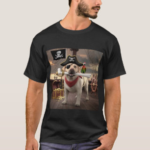 Kapten Wavebird: Labrador Pirat T-Shirt