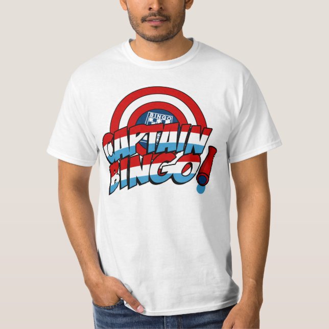 KaptenBingoskjorta Tee Shirt (Framsida)