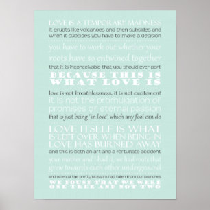 KaptenCorellis citationstecken för Mandolin Poster