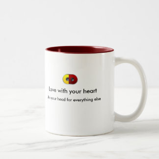 Kaptendesillusionmugg Två-Tonad Mugg