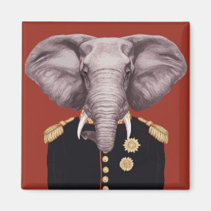 Kaptenelefant Magnet