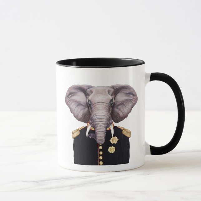 Kaptenelefant Mugg (Höger)