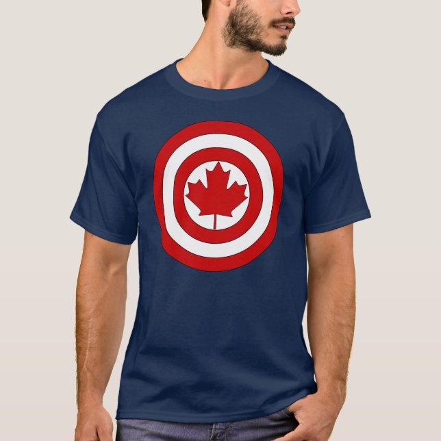 Kaptenen Kanada skyddar symbol Tröja (Framsida)