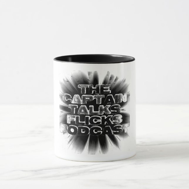 Kaptenen talar Podcast knäpp (den hemliga Mugg (Center)