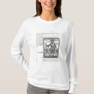 Kaptenen undervisar, pseudonymsvartskägget t shirt
