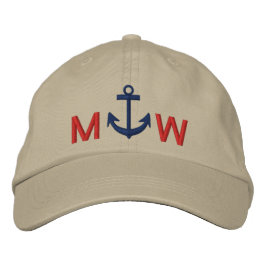 Kaptenens kap av SRF Broderad Keps