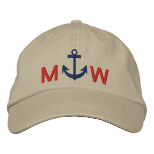 Kaptenens kap av SRF Broderad Keps