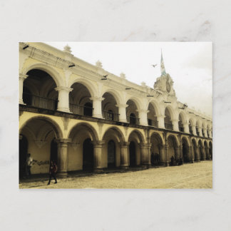 Kaptenens vakt i Antigua Guatemala Vykort