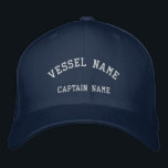 Kaptener Fartyg Embroided Wool Cap Navy Broderad Keps<br><div class="desc">En klassledare kapslar ett fartyg som är inkapslat kapp. Välj stil och färg. Anpassadet är en mall.</div>