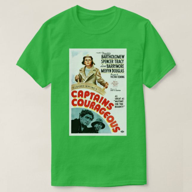 Kaptener Modig Victor Fleming 4 T Shirt (Design framsida)