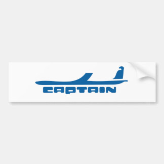 kaptenflygplandesign bildekal