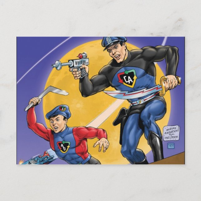 Kaptenhandlingklassiker Vykort (Framsida)