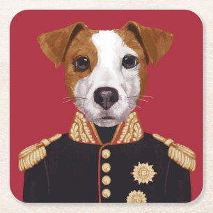 Kaptenjack Russell Underlägg Papper Kvadrat