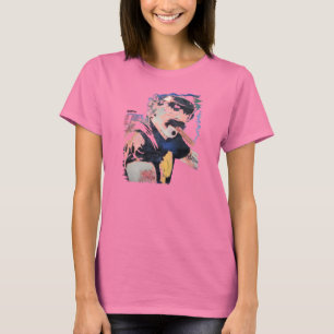 KaptenjimmyT-tröja (full färg på vit/marinen) T Shirt
