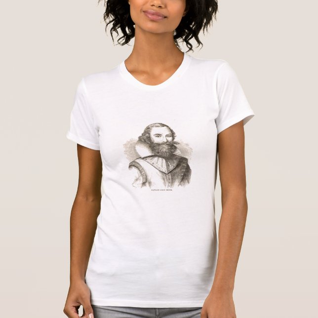KaptenJohn Smith T-tröja T-shirt (Framsida)