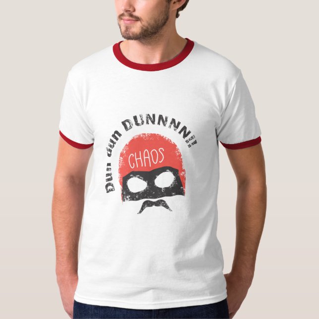 Kaptenkaos T Tee Shirt (Framsida)