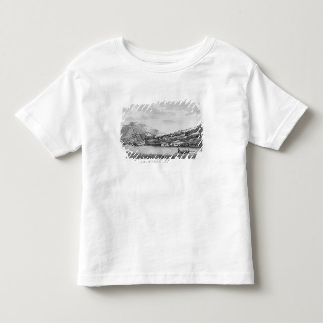 Kaptenkock som har varit skeppsbruten t-shirt (Framsida)