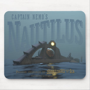 KaptenNemos Nautilus Mousepad Musmatta