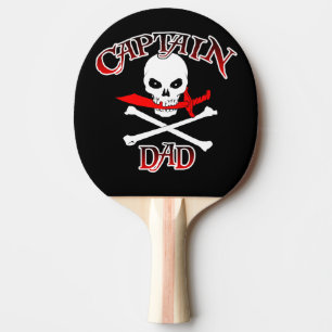 Kaptenpappapingen Pong paddlar Pingisracket
