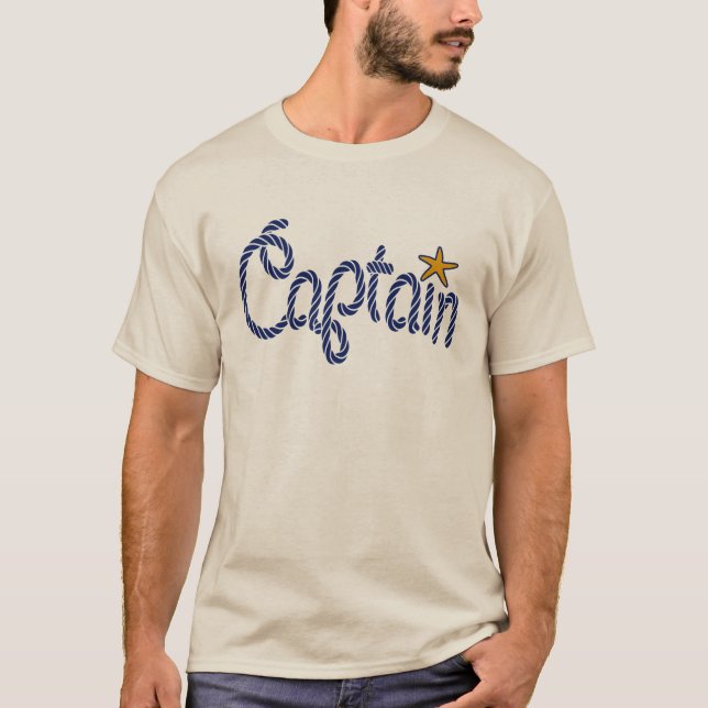 Kaptenrep Tee Shirt (Framsida)