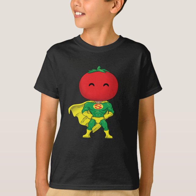 KaptenSauce Hero Logotyp T Shirt (Framsida)