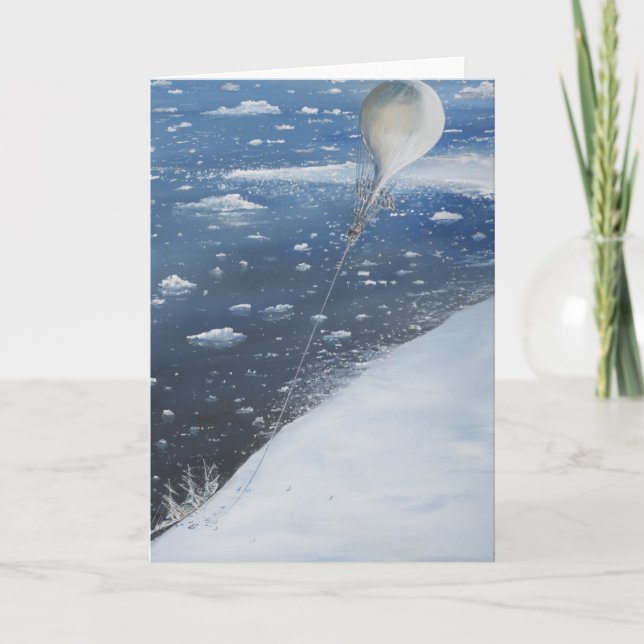 KaptenScott Antarktis första Aeronaut. 4th Kort (Framsida)