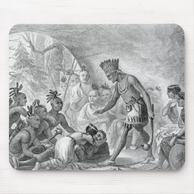 Kaptensmed som räddas av Pocahontas Musmatta (Framsidan)