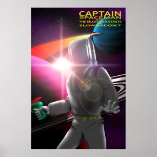 KaptenSpaceman Poster