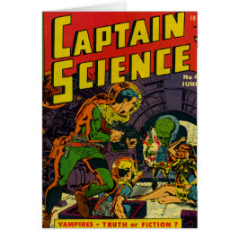 Kaptenvetenskap Hälsningskort