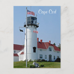 Kaptormassa Chatham Lighthouthouse-vykort Vykort