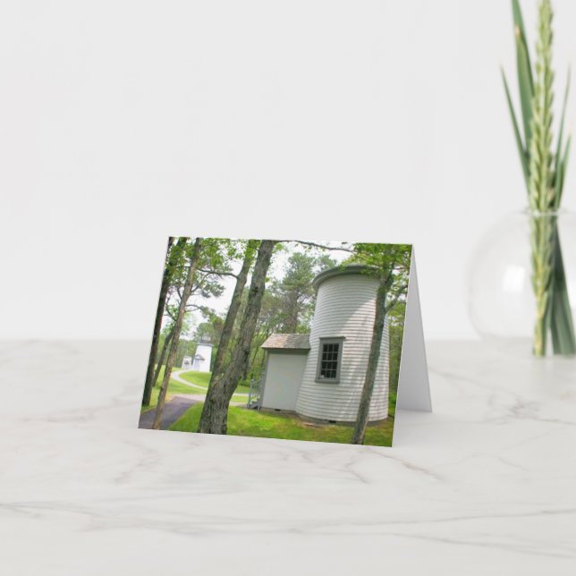 Kaptorn, tre fyrverkerier, tomt kort (Framsida)