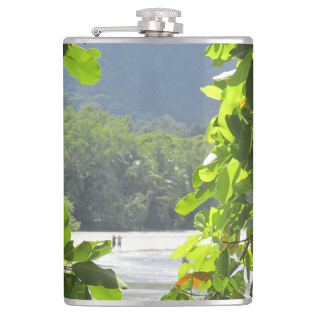 Kaptribuleringsvinylförpackad kolv fickplunta (Framsidan)