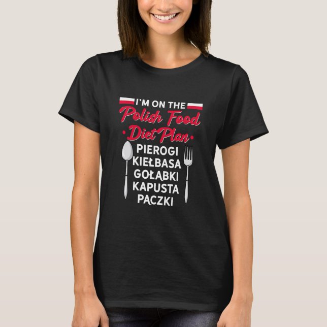 Kapusta Pierogi Älskare Funny Im på T Shirt (Framsida)