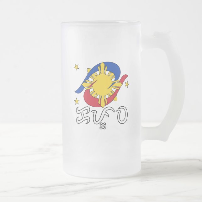 Kapwa (Baybayin-skrift) Frostat Ölglas (Höger)