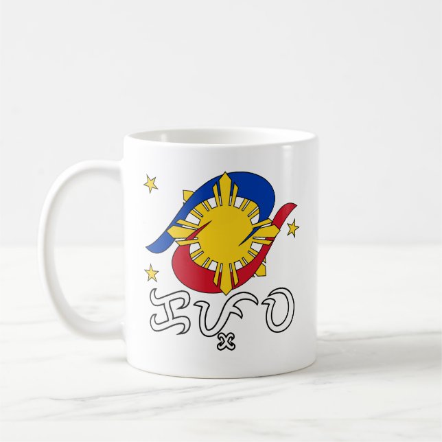 Kapwa (Baybayin-skrift) Kaffemugg (Vänster)