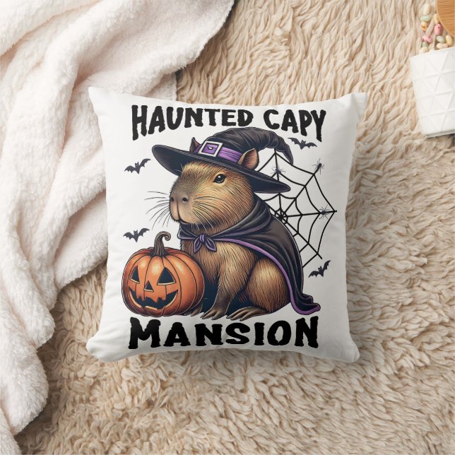 Kapy Mansion Capybara Halloween Kudde (Filt)