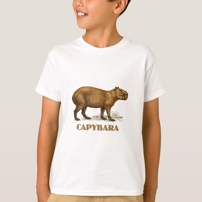 kapybar t-shirt (Framsida)